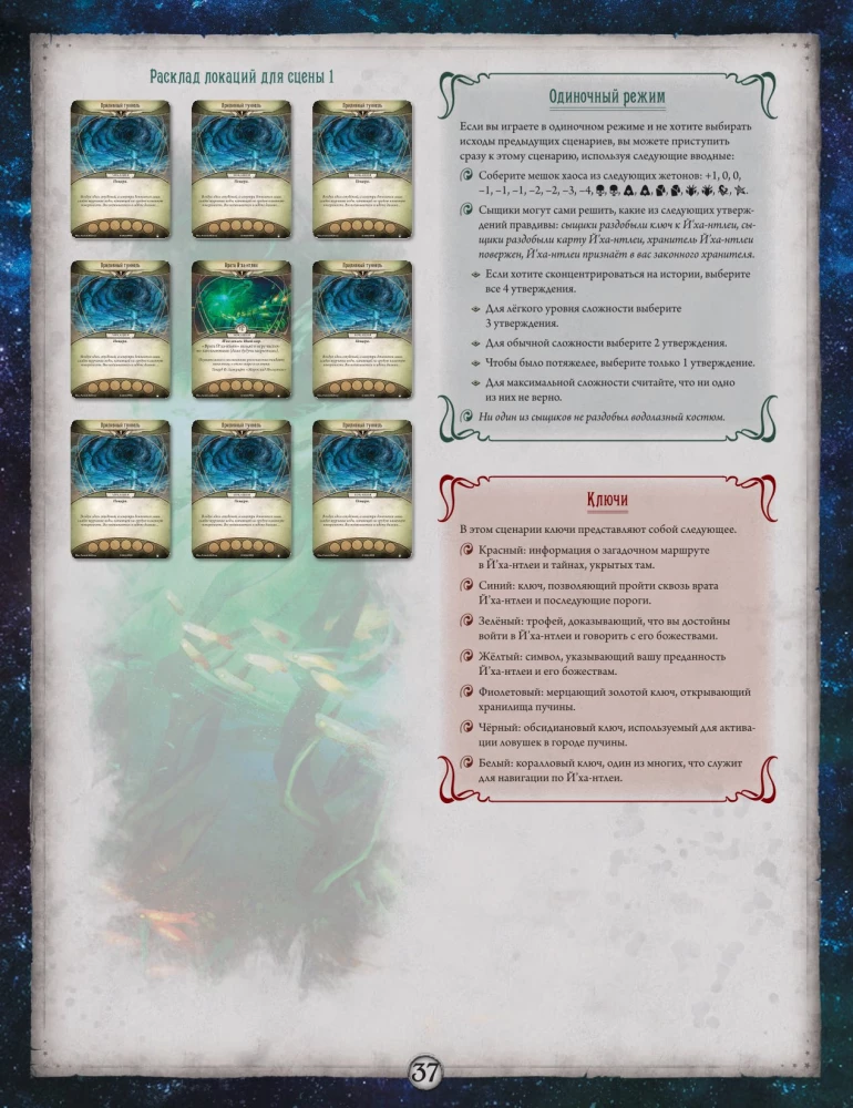 Board game - Arkham Horror: The Card Game. The Conspiracy in Innsmouth. Campaign (expansion)